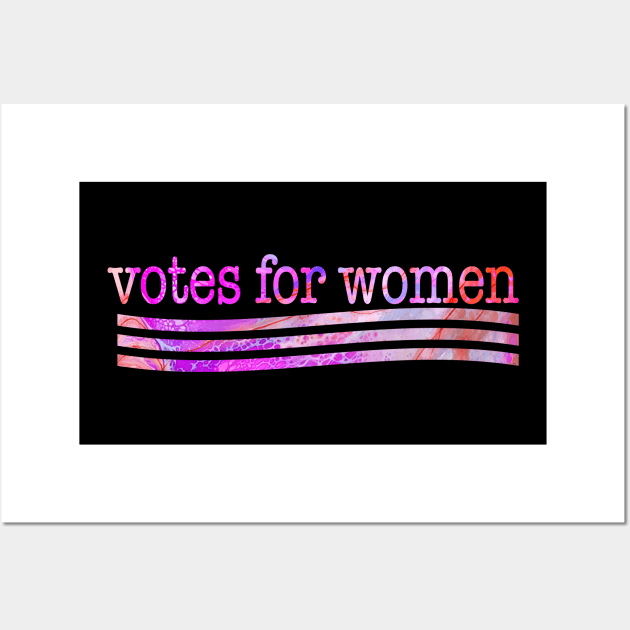 Votes for Women Wall Art by Yous Sef